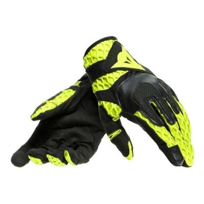 Dainese AIR-MAZE UNISEX letní lehké rukavice fluo-žluté/černé vel.XXS